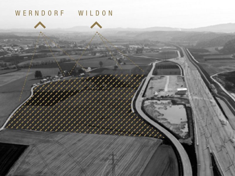 Ansicht Richtung Werndorf/Wildon